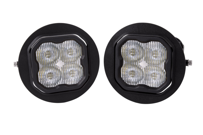 Toyota Tacoma Fog Light Kit - Diode Dynamics - SS3 LED Dual-Color - Selectable 6000K white and 3000K yellow - `96-`17